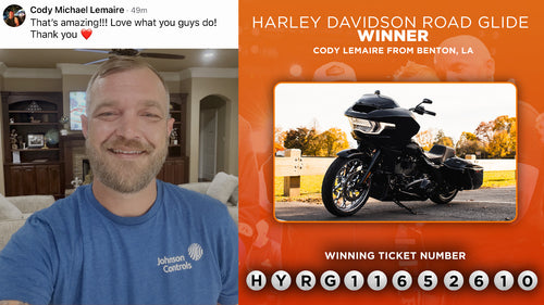 Prize won by Cody Lemaire