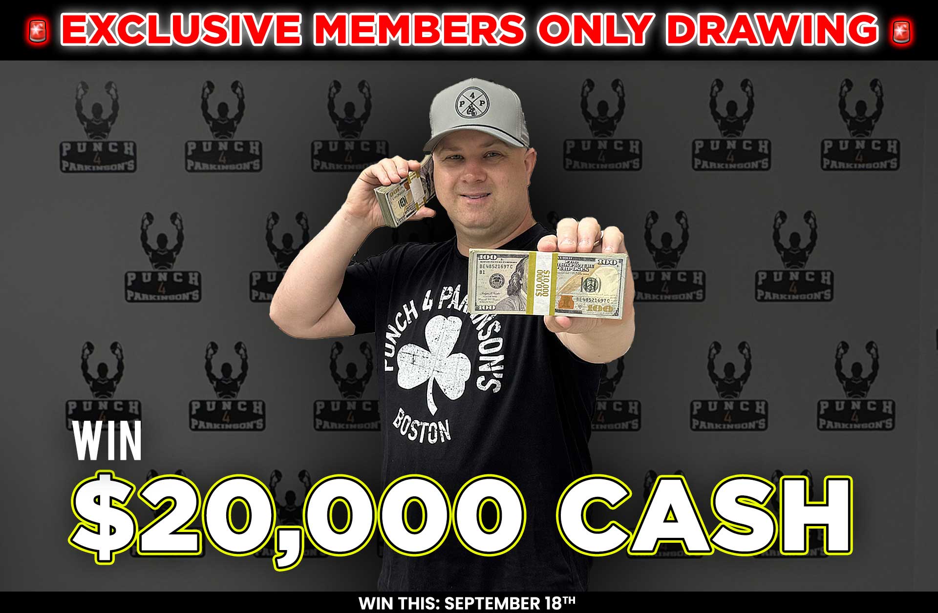 Giveaway Tickets - $20,000 Cash