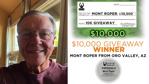 Prize won by Mont Roper