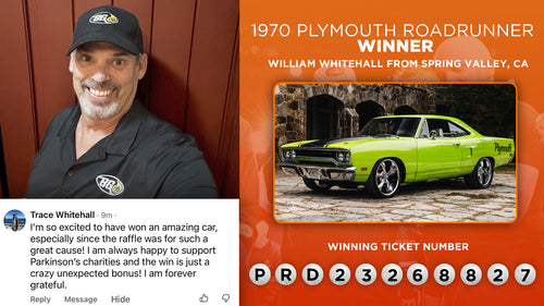 Prize won by William Whitehall